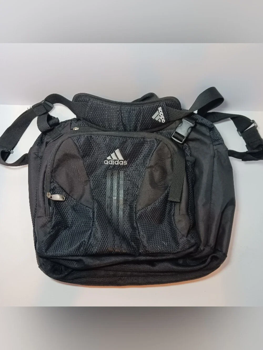 Y2K Adidas Scorch Compression Briefcase Black Load Spring Shoulder Strap